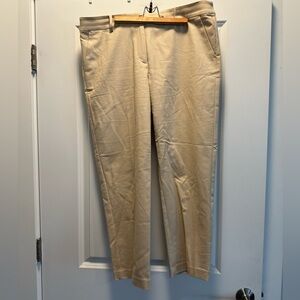 Loft Ankle length Beige Tailored Pants
